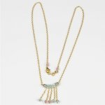 Collier et pendentif Blue Rondo